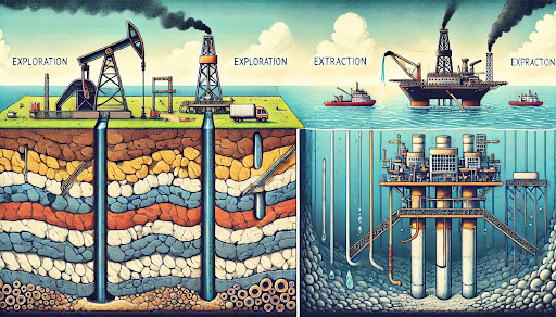 Cara Mengambil Minyak Bumi